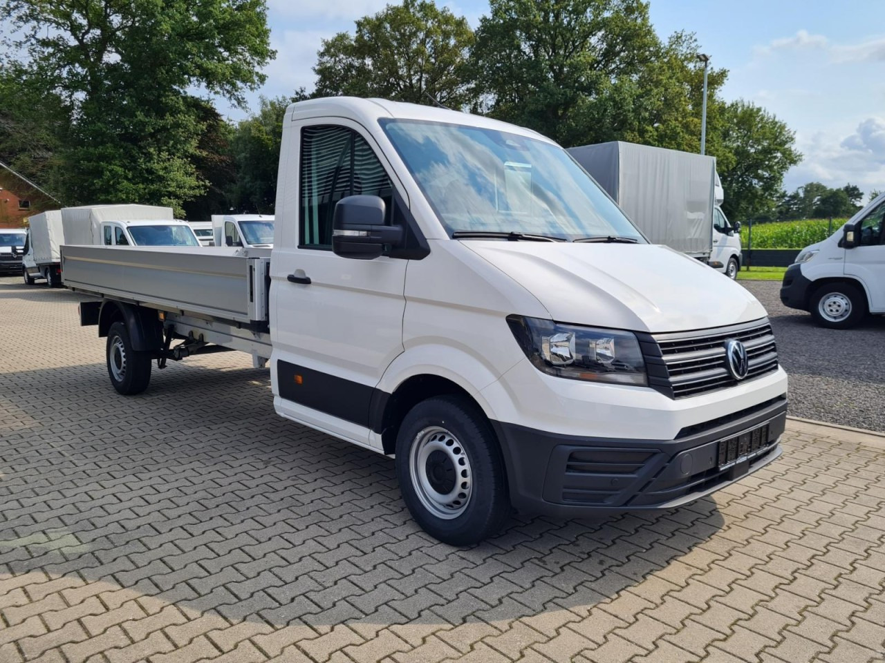 Volkswagen Crafter 35 Pritsche TDi L4 lang KLIMA TEMPOMAT - Caja abierta furgoneta: foto 3 Volkswagen Crafter 35 Pritsche TDi L4 lang KLIMA TEMPOMAT - Caja abierta furgoneta: foto 3