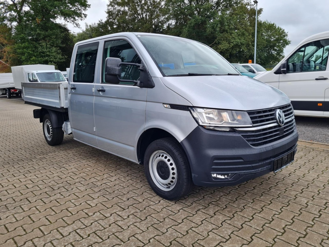 Volkswagen T6.1 Pritsche LR Doka 6-Sitze KLIMA - Caja abierta furgoneta, Furgoneta combi: foto 3 Volkswagen T6.1 Pritsche LR Doka 6-Sitze KLIMA - Caja abierta furgoneta, Furgoneta combi: foto 3