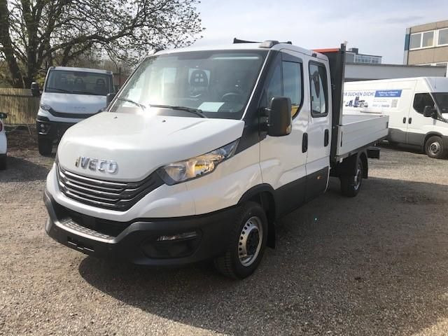 Iveco Daily 35S14ED Doka Pritsche 100 kW (136 PS), ... - Caja abierta furgoneta, Furgoneta combi: foto 1 Iveco Daily 35S14ED Doka Pritsche 100 kW (136 PS), ... - Caja abierta furgoneta, Furgoneta combi: foto 1
