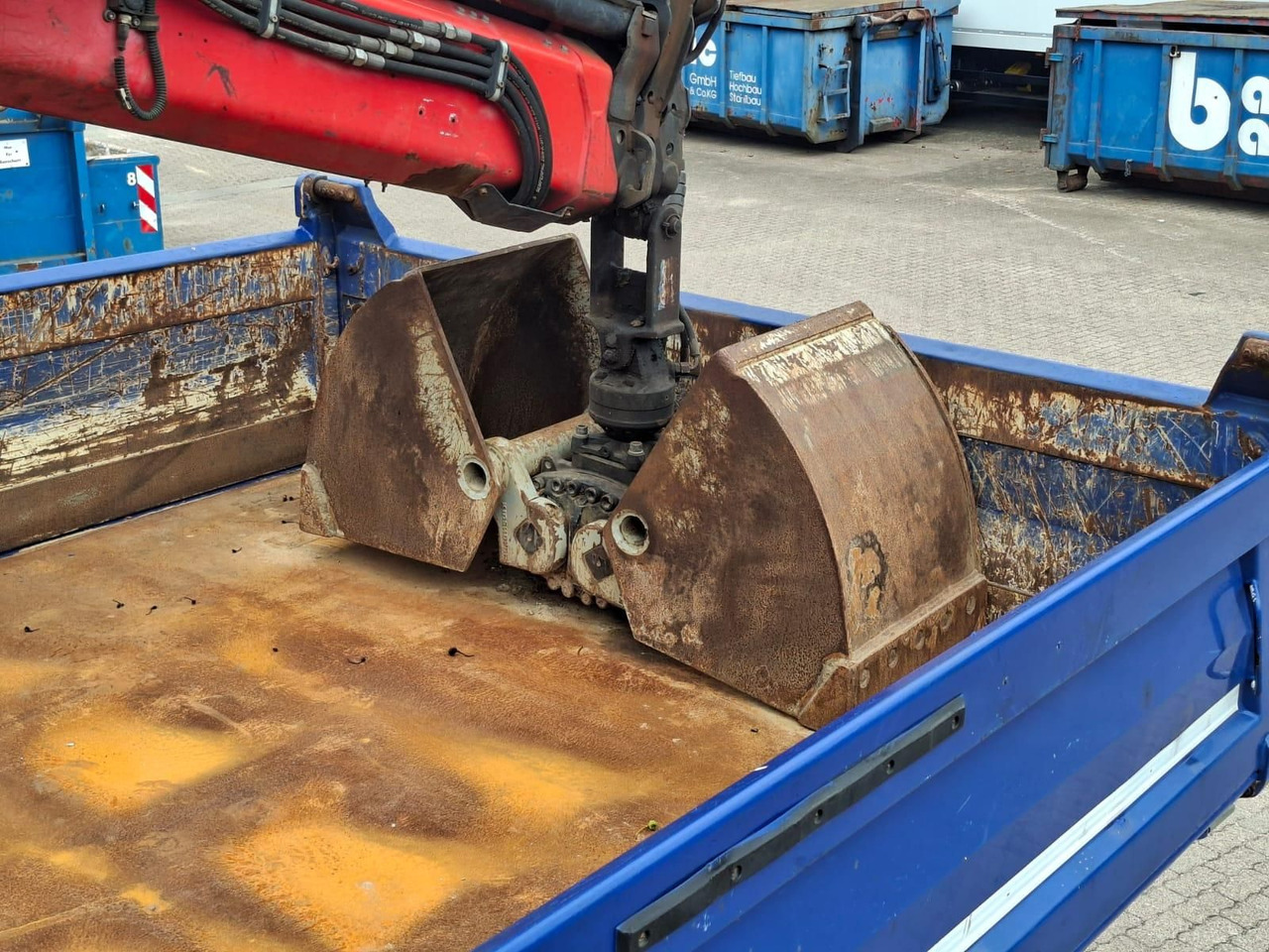 Volquete camión, Camión grúa Iveco ML180E32K Meiler 3-Seitenkipper Kran 2x AHK: foto 6