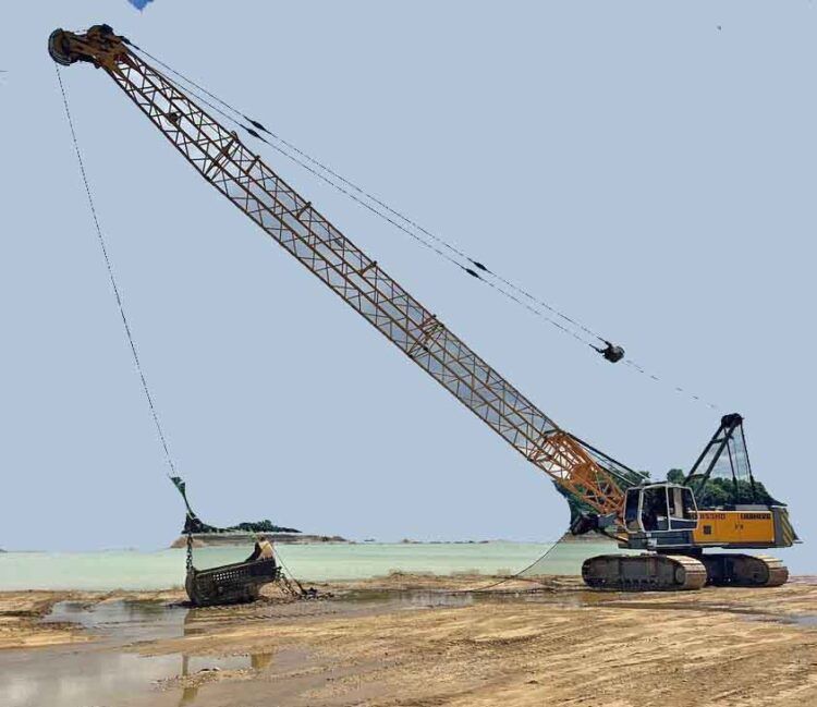 Liebherr HS853 HD – dragline excavator / Seilbagger - Dragalina: foto 1 Liebherr HS853 HD – dragline excavator / Seilbagger - Dragalina: foto 1