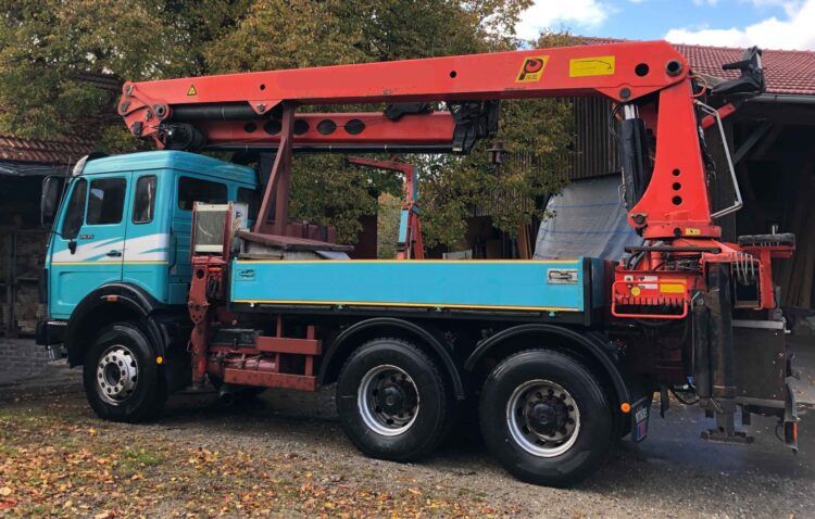 MAN 2635 with Palfinger crane / mit Palfinger Kran - Camión grúa: foto 1 MAN 2635 with Palfinger crane / mit Palfinger Kran - Camión grúa: foto 1