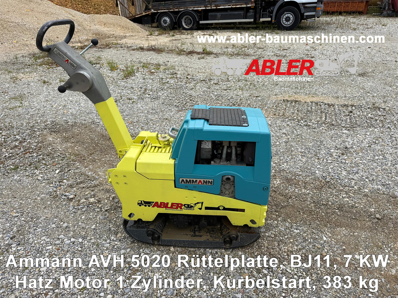 Ammann AVH 5020 Rüttelplatte 383 kg - Plancha reversible: foto 1 Ammann AVH 5020 Rüttelplatte 383 kg - Plancha reversible: foto 1