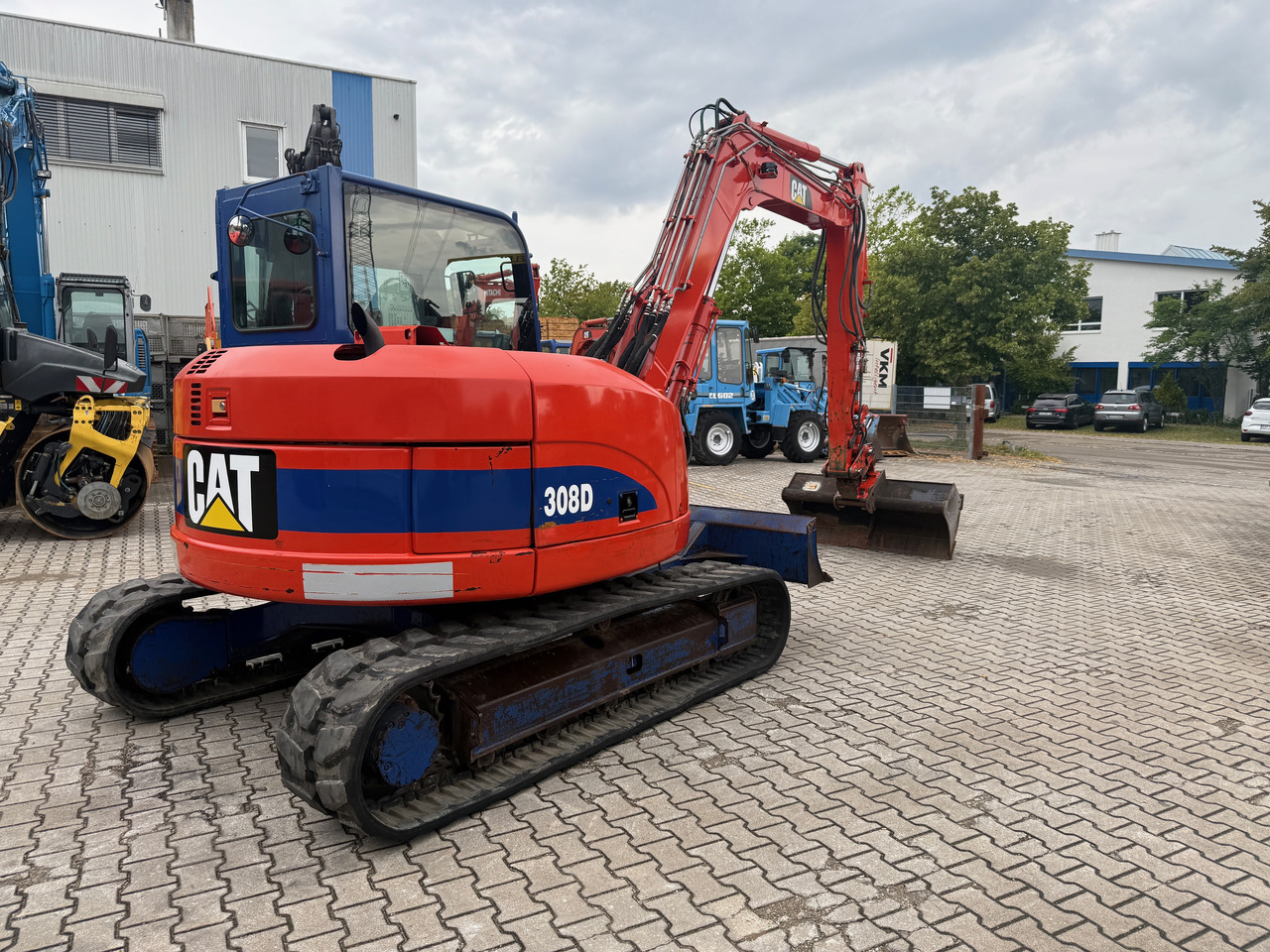 CAT 308D Nullheck Kompaktbagger Powertilt Klima - Excavadora: foto 4 CAT 308D Nullheck Kompaktbagger Powertilt Klima - Excavadora: foto 4