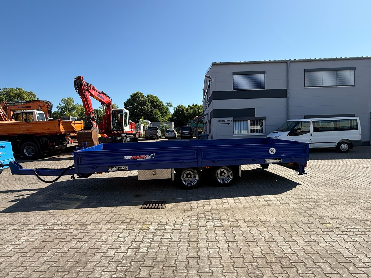 Goldhofer TTP2-7,7/80 Tieflader Tandem mit Rampen TOP - Remolque plataforma/ Caja abierta: foto 3 Goldhofer TTP2-7,7/80 Tieflader Tandem mit Rampen TOP - Remolque plataforma/ Caja abierta: foto 3
