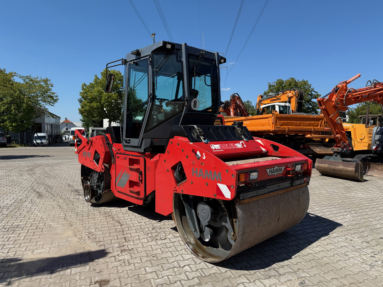 Hamm HD090V Tandemwalze knickgelenkt - Apisonadora de asfalto: foto 5 Hamm HD090V Tandemwalze knickgelenkt - Apisonadora de asfalto: foto 5