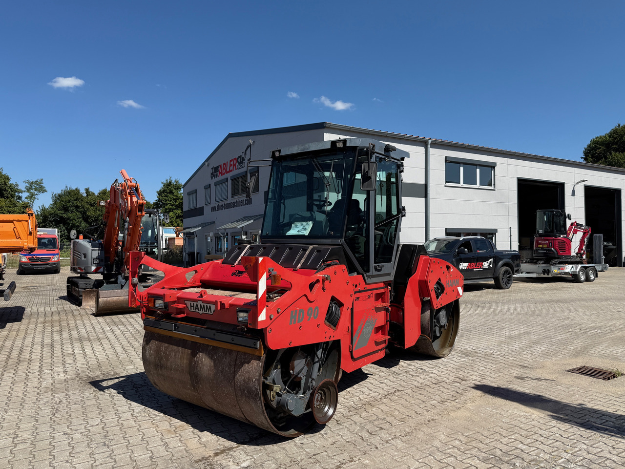 Hamm HD090V Tandemwalze knickgelenkt - Apisonadora de asfalto: foto 2 Hamm HD090V Tandemwalze knickgelenkt - Apisonadora de asfalto: foto 2