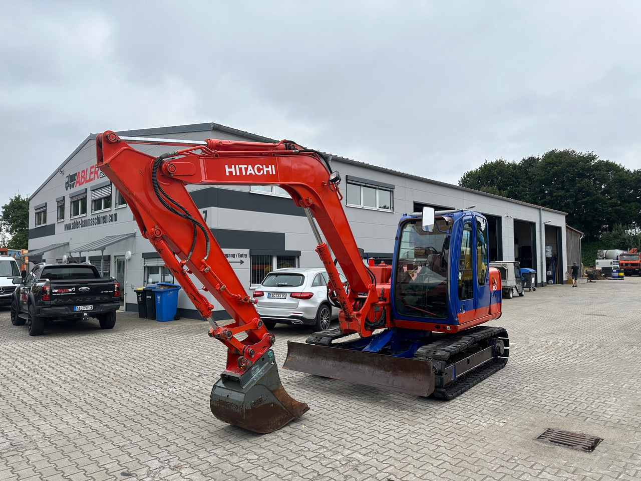 Hitachi ZX80 SBLC Kettenbagger MS08 SW Klima - Excavadora: foto 2 Hitachi ZX80 SBLC Kettenbagger MS08 SW Klima - Excavadora: foto 2