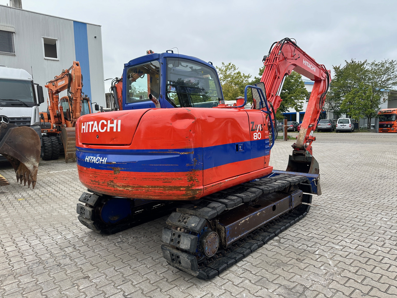 Hitachi ZX80 SBLC Kettenbagger MS08 SW Klima - Excavadora: foto 4 Hitachi ZX80 SBLC Kettenbagger MS08 SW Klima - Excavadora: foto 4