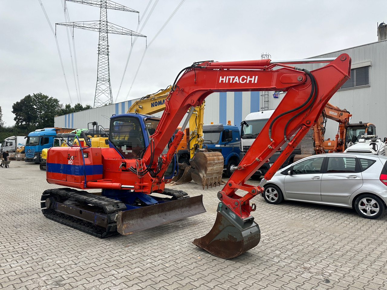 Hitachi ZX80 SBLC Kettenbagger MS08 SW Klima - Excavadora: foto 3 Hitachi ZX80 SBLC Kettenbagger MS08 SW Klima - Excavadora: foto 3