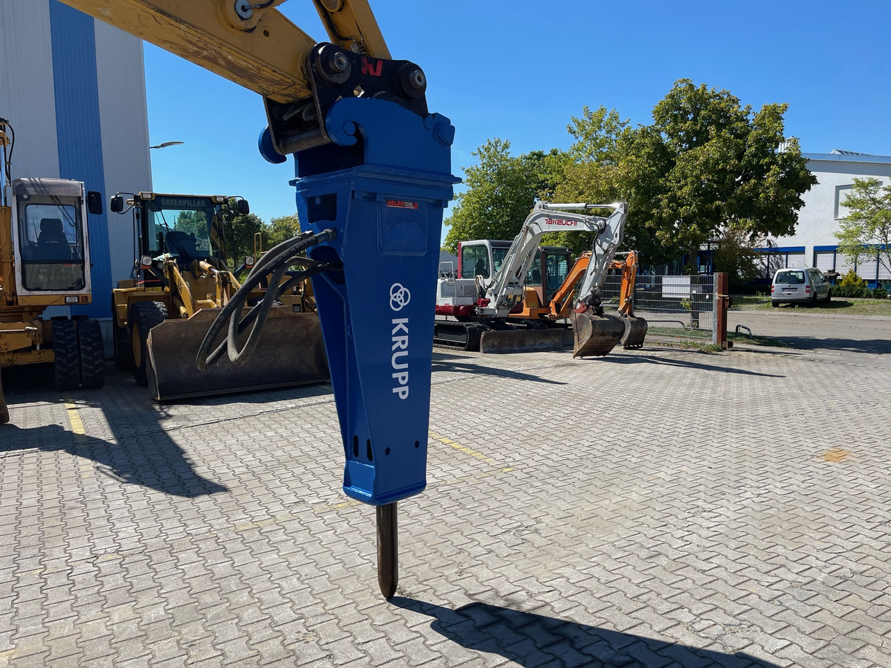 Krupp HM720V Baggerhammer 15-25t - Martillo hidráulico para Maquinaria de construcción: foto 5 Krupp HM720V Baggerhammer 15-25t - Martillo hidráulico para Maquinaria de construcción: foto 5