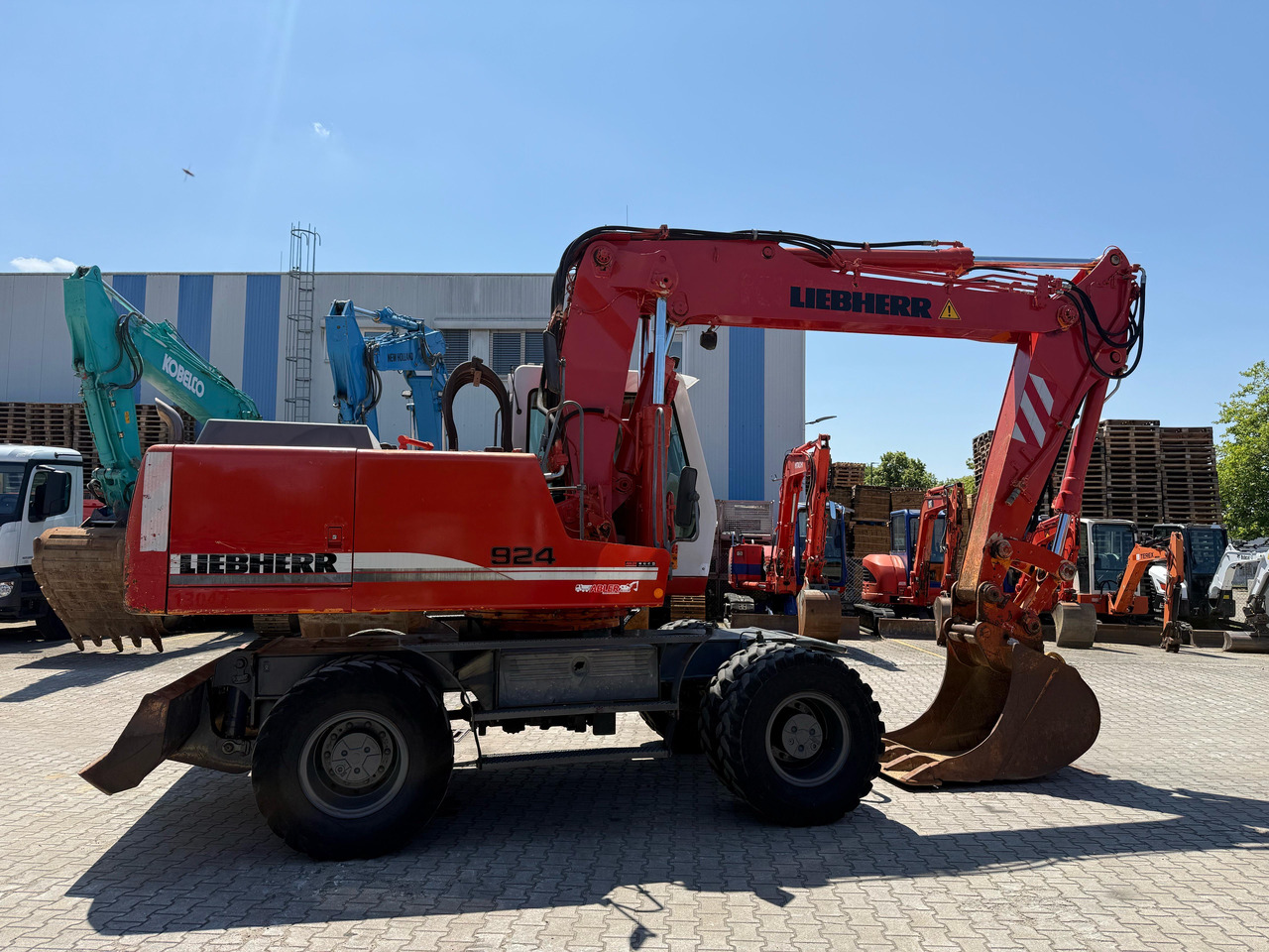 Liebherr A924 Mobilbagger HS20 SW - Excavadora: foto 5 Liebherr A924 Mobilbagger HS20 SW - Excavadora: foto 5