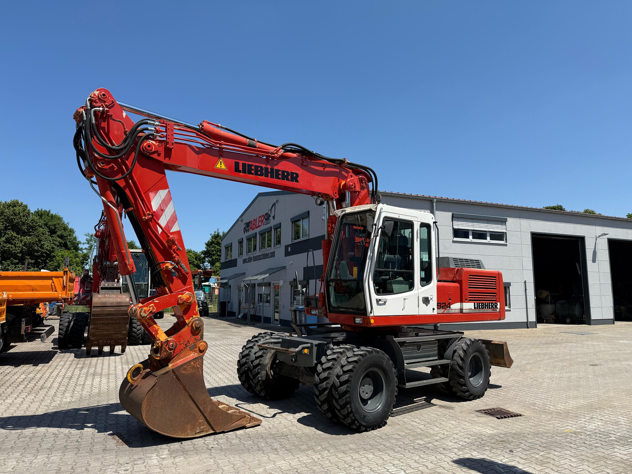 Liebherr A924 Mobilbagger HS20 SW - Excavadora: foto 2 Liebherr A924 Mobilbagger HS20 SW - Excavadora: foto 2