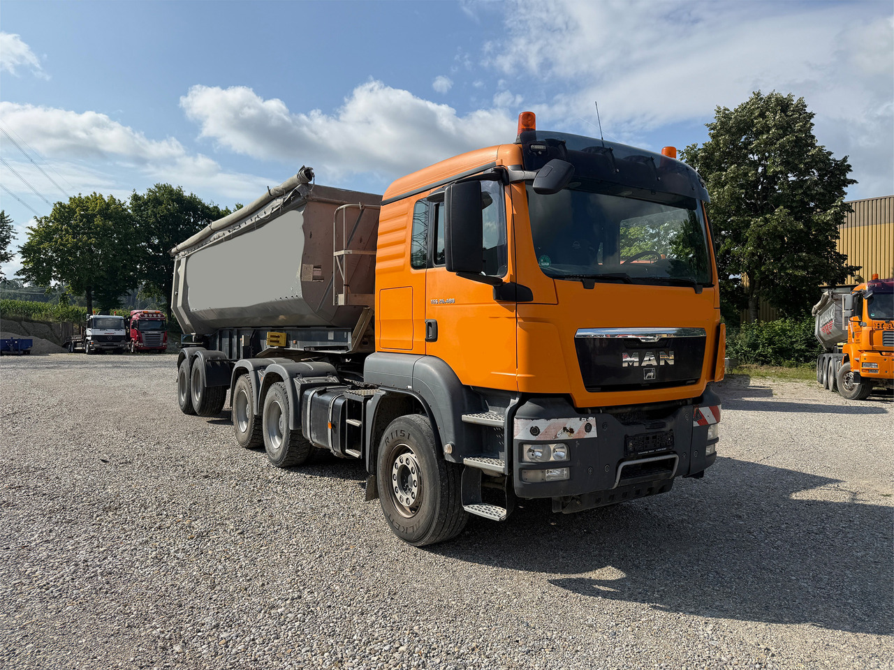 MAN TGS 26.480 SZM 6x4 mit Kippauflieger - Volquete camión: foto 4 MAN TGS 26.480 SZM 6x4 mit Kippauflieger - Volquete camión: foto 4