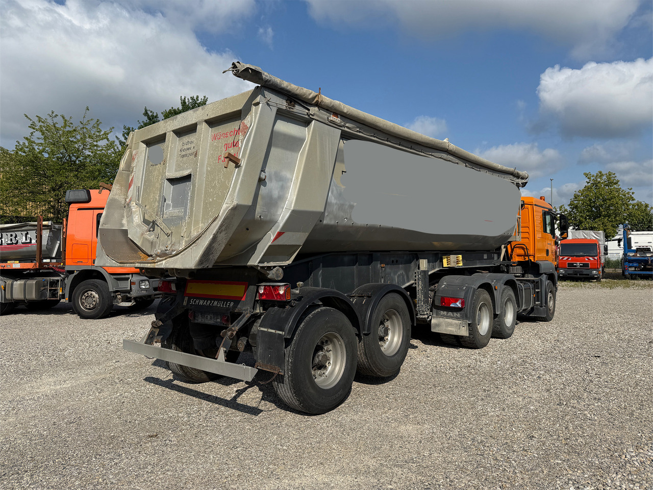 Volquete camión MAN TGS 26.480 SZM 6x4 mit Kippauflieger: foto 6