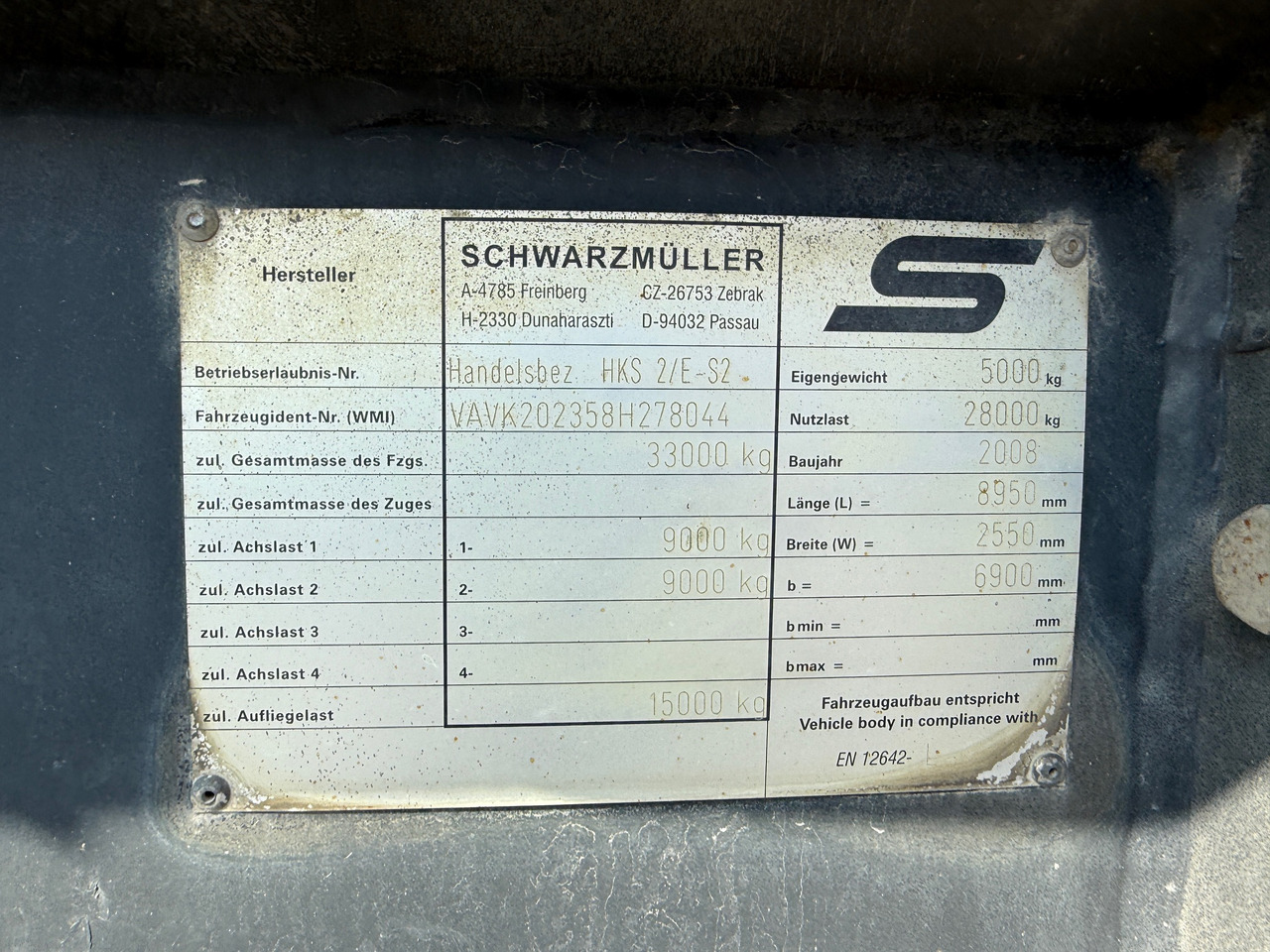 Volquete camión MAN TGS 26.480 SZM 6x4 mit Kippauflieger: foto 8