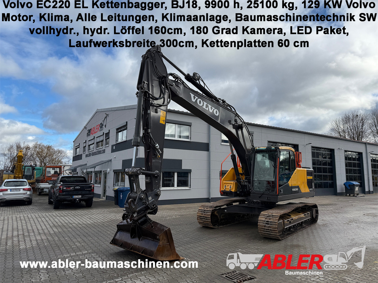 Volvo EC220 EL Kettenbagger Klima 180 Grad LED TOP! - Excavadora de cadenas: foto 1 Volvo EC220 EL Kettenbagger Klima 180 Grad LED TOP! - Excavadora de cadenas: foto 1