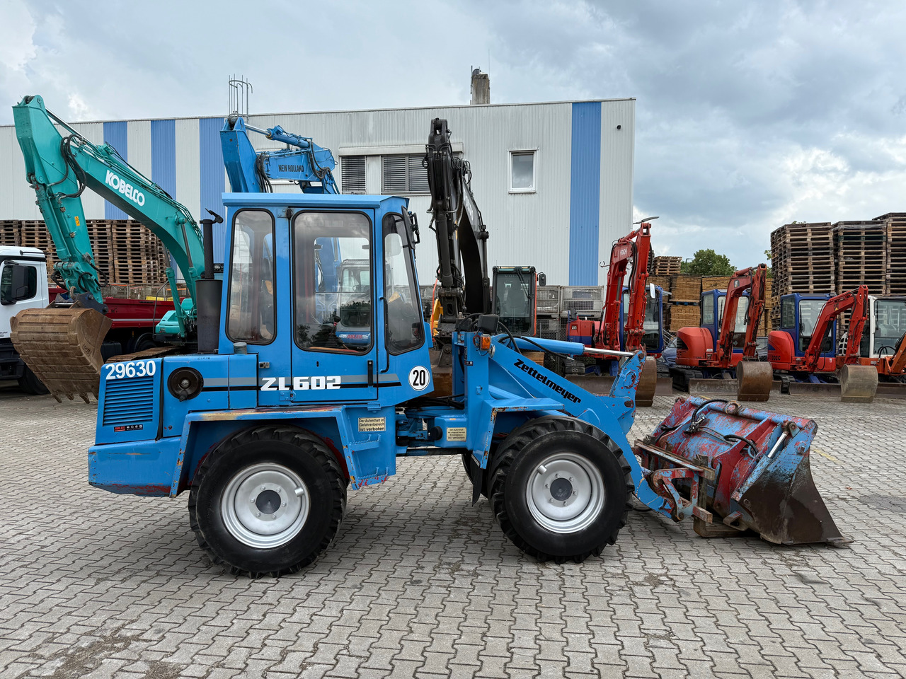 Cargadora de ruedas Zettelmeyer ZL502C Radlader Gabel+Klappschaufel+SW: foto 6 Cargadora de ruedas Zettelmeyer ZL502C Radlader Gabel+Klappschaufel+SW: foto 6