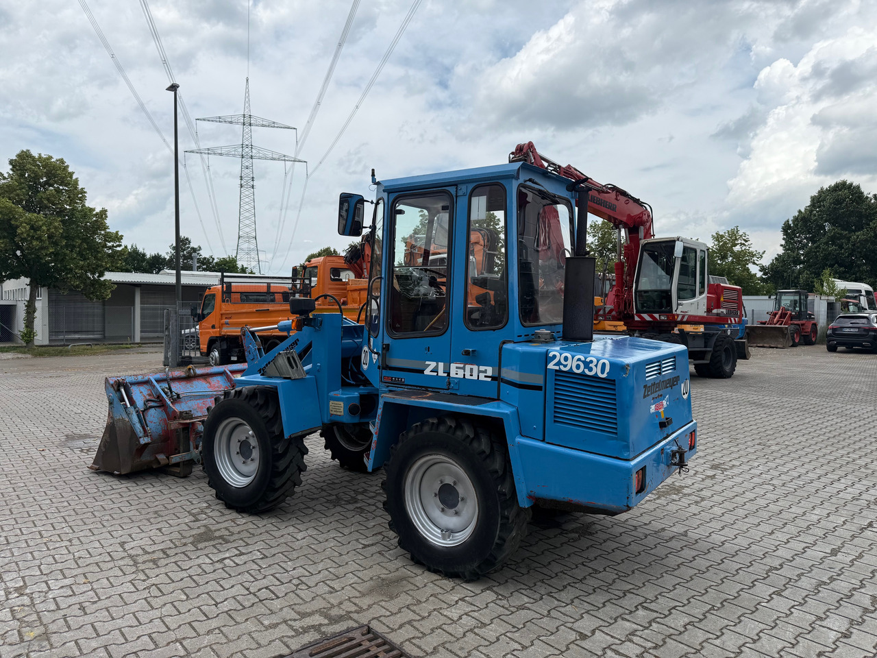 Zettelmeyer ZL502C Radlader Gabel+Klappschaufel+SW - Cargadora de ruedas: foto 4 Zettelmeyer ZL502C Radlader Gabel+Klappschaufel+SW - Cargadora de ruedas: foto 4