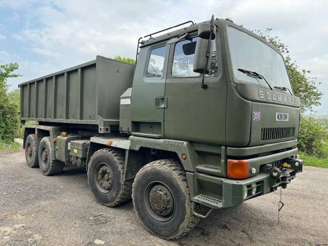 Volquete camión DAF Leyland DAF 8x6 Scammell Tipper truck Ex: foto 1