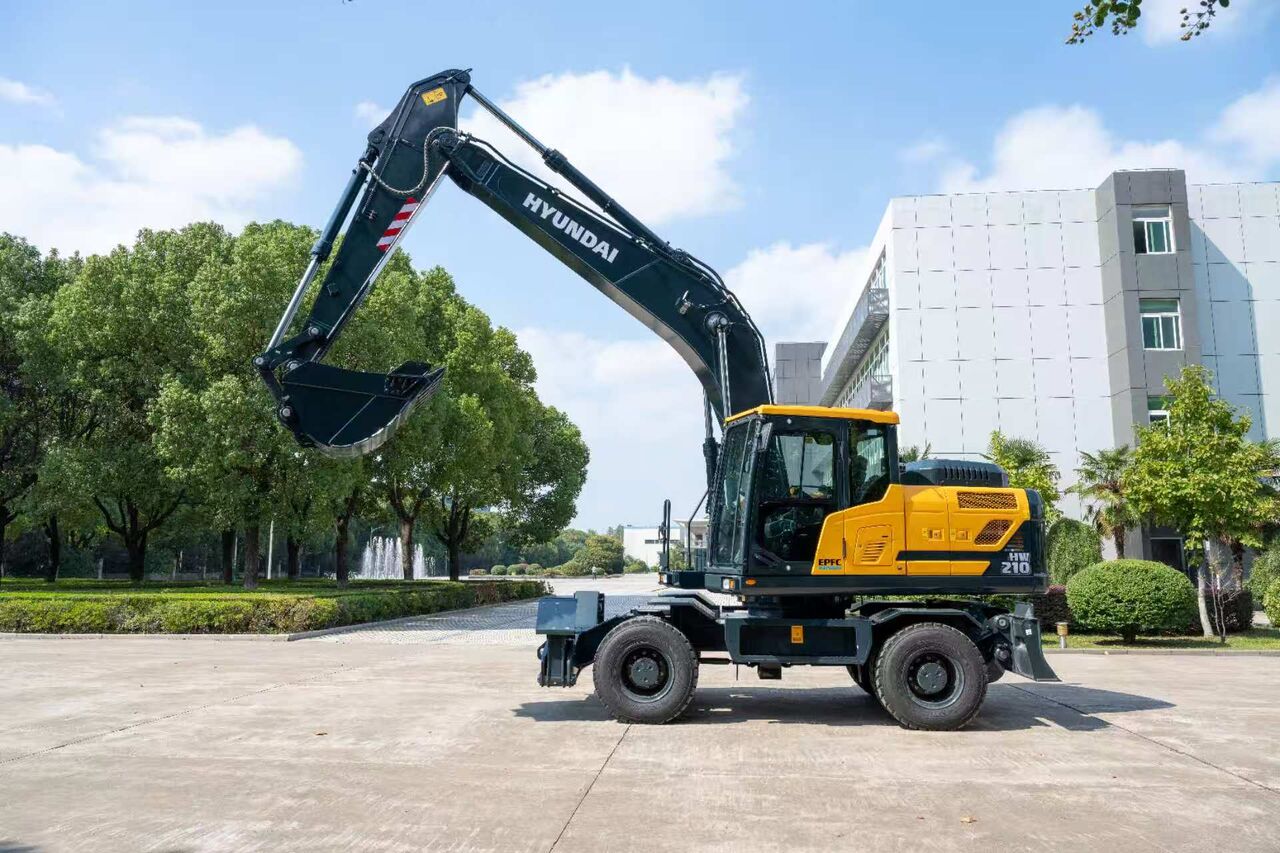 HYUNDAI HW210 New wheel excavator - Excavadora de ruedas: foto 5 HYUNDAI HW210 New wheel excavator - Excavadora de ruedas: foto 5