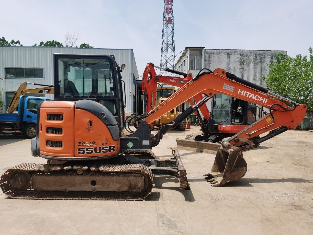Hitachi ZX55USR-5A - Miniexcavadora: foto 1 Hitachi ZX55USR-5A - Miniexcavadora: foto 1