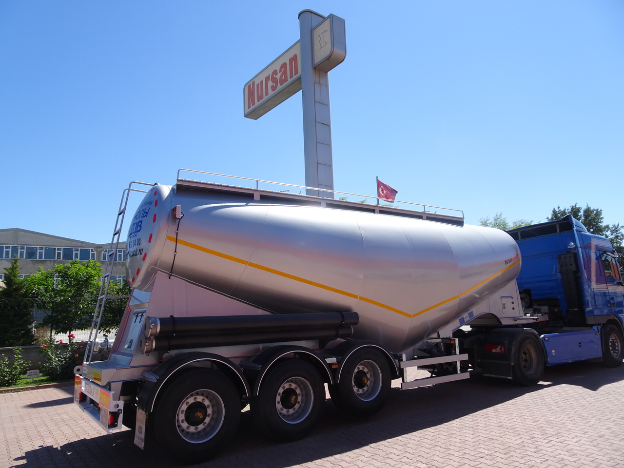 NURSAN Cement Bulker - Cisterna semirremolque: foto 5 NURSAN Cement Bulker - Cisterna semirremolque: foto 5