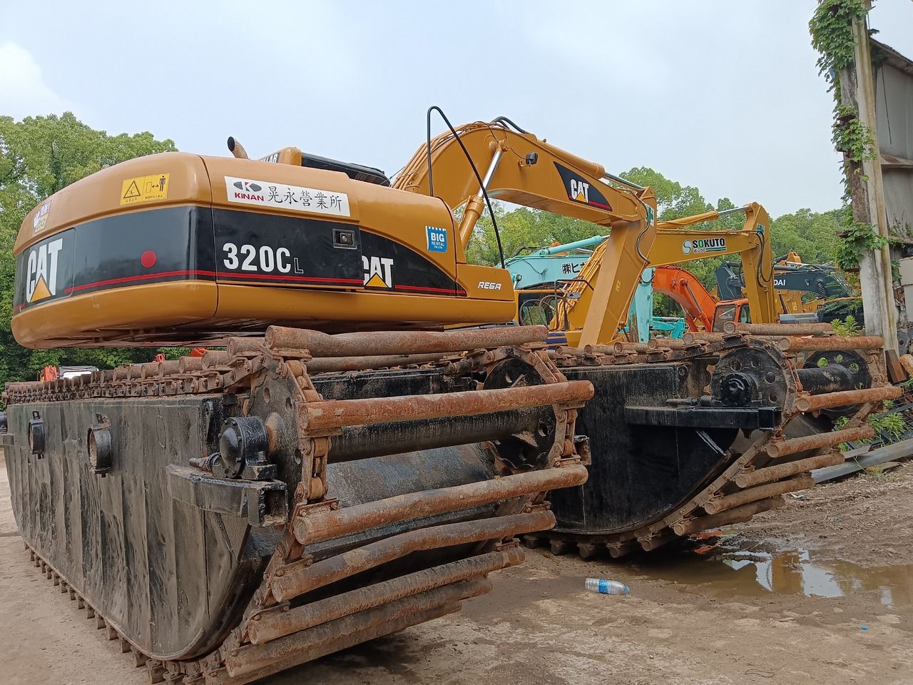 CAT 320CL Final source China - Excavadora anfibia: foto 1 CAT 320CL Final source China - Excavadora anfibia: foto 1