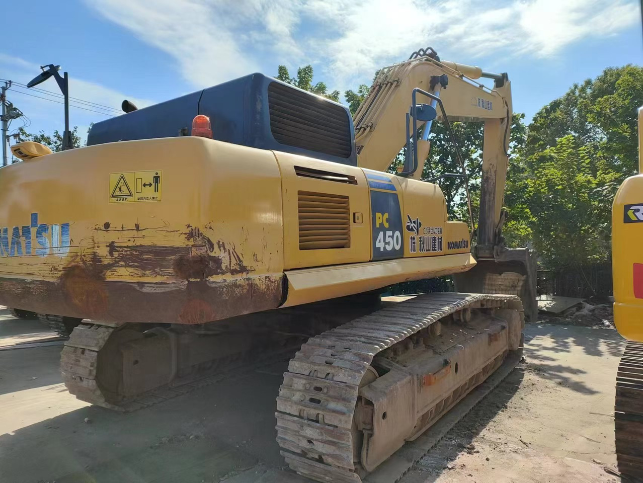 KOMATSU PC 450 - 8 ORIGINAL PAINT PC450-8 - Excavadora de cadenas: foto 1 KOMATSU PC 450 - 8 ORIGINAL PAINT PC450-8 - Excavadora de cadenas: foto 1