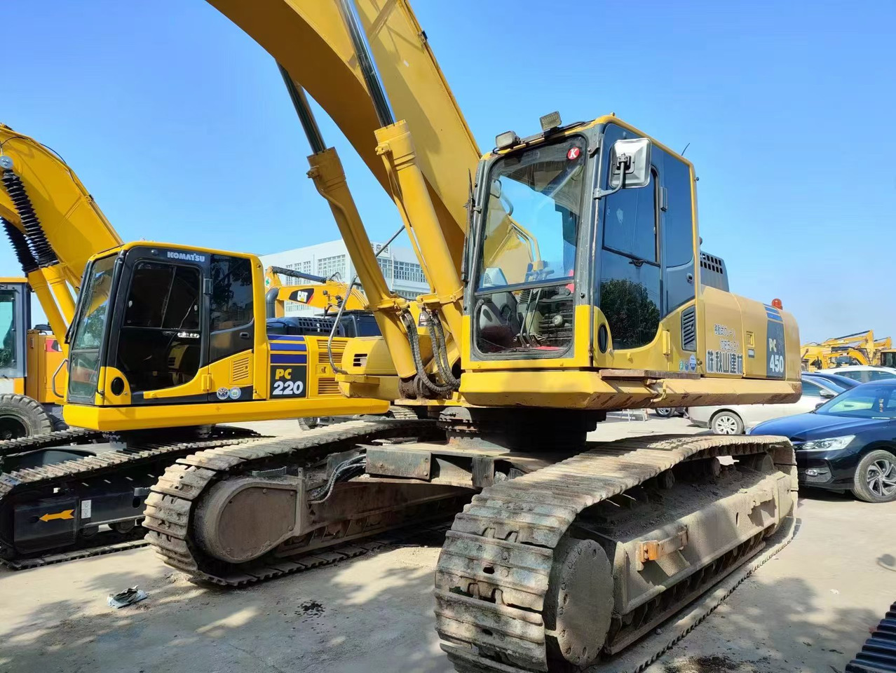 KOMATSU PC 450 - 8 ORIGINAL PAINT PC450-8 - Excavadora de cadenas: foto 3 KOMATSU PC 450 - 8 ORIGINAL PAINT PC450-8 - Excavadora de cadenas: foto 3