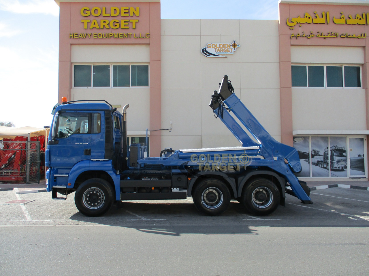 Leasing financiero de MAN TGS 26.440 6x4 Skip Loader leasing MAN TGS 26.440 6x4 Skip Loader: foto 6
