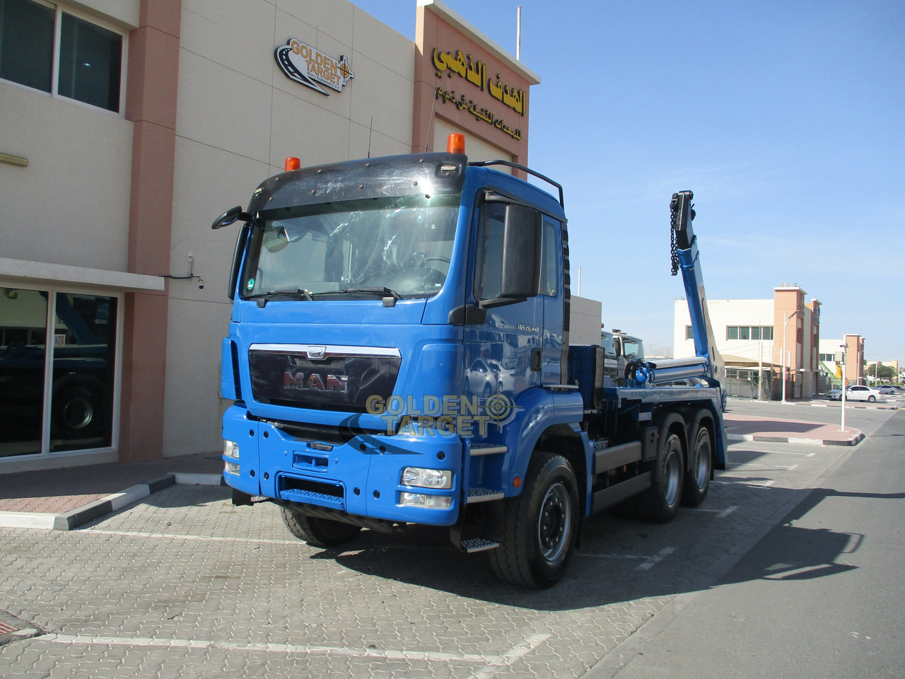 MAN TGS 26.440 6x4 Skip Loader - Portacontenedor de cadenas camión: foto 2 MAN TGS 26.440 6x4 Skip Loader - Portacontenedor de cadenas camión: foto 2