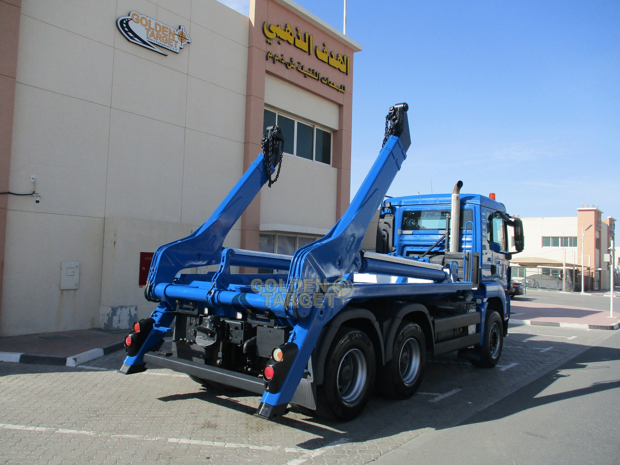 MAN TGS 26.440 6x4 Skip Loader - Portacontenedor de cadenas camión: foto 3 MAN TGS 26.440 6x4 Skip Loader - Portacontenedor de cadenas camión: foto 3