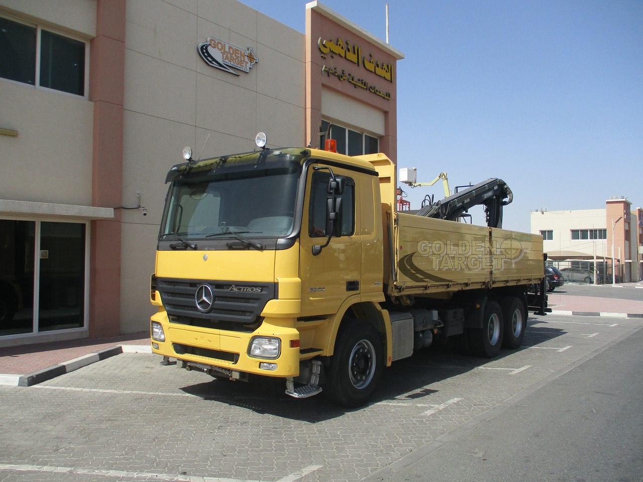 MERCEDES-BENZ ACTROS 2644 6×4 with ATLAS 165.2 Block Crane - Camión grúa: foto 2 MERCEDES-BENZ ACTROS 2644 6×4 with ATLAS 165.2 Block Crane - Camión grúa: foto 2