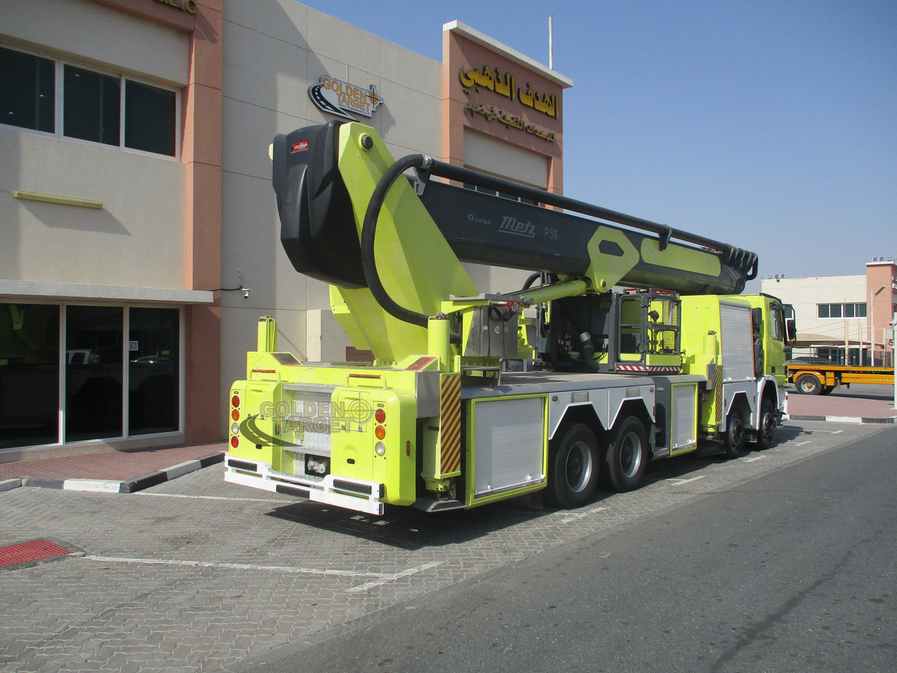 Mercedes ACTROS 4140 8x4 METZ P56 Fire Truck - Camión de bomberos: foto 3 Mercedes ACTROS 4140 8x4 METZ P56 Fire Truck - Camión de bomberos: foto 3