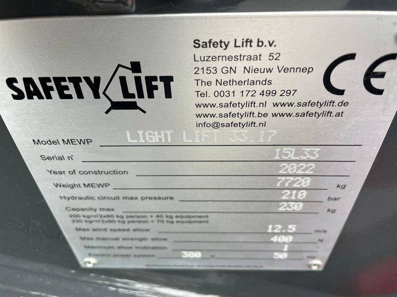 Plataforma articulada nuevo Hinowa Lightlift 33.17: foto 12
