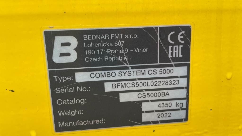 Bednar ComboSystem CS 5000 - Sembradora: foto 4 Bednar ComboSystem CS 5000 - Sembradora: foto 4