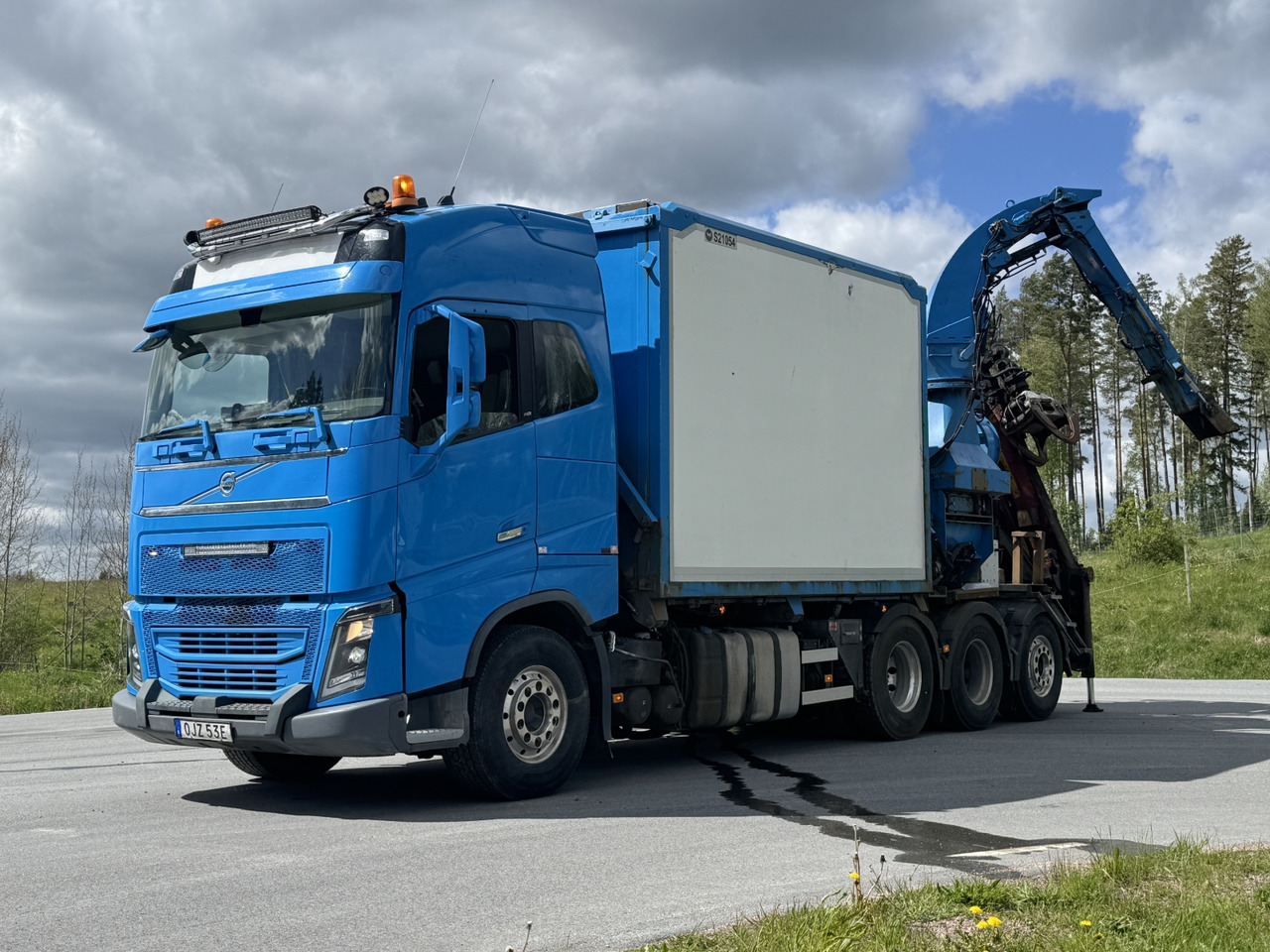 Huggbil Volvo FH16 750 8X4 -2019 | HIAB | ERJO | Full-luft - Volquete camión, Camión grúa: foto 1 Huggbil Volvo FH16 750 8X4 -2019 | HIAB | ERJO | Full-luft - Volquete camión, Camión grúa: foto 1