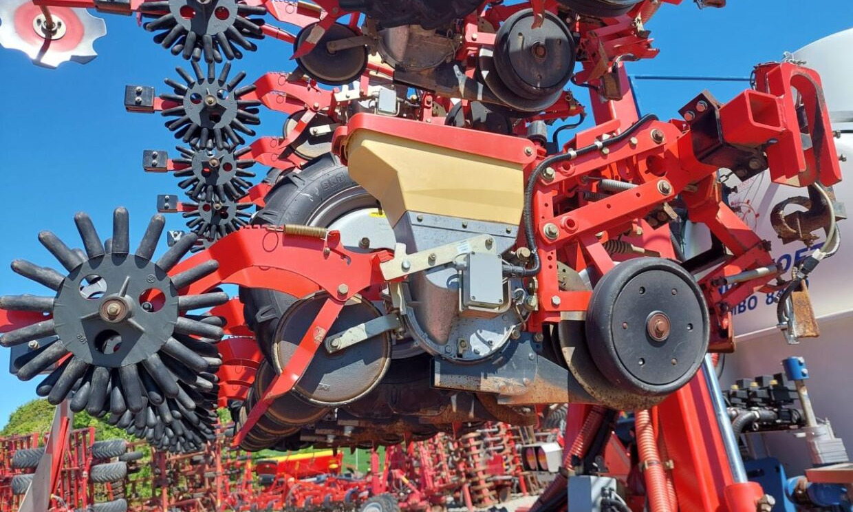 Sembradora de precisión Kverneland Unicorn SD 18 rk. m. gødning.: foto 7