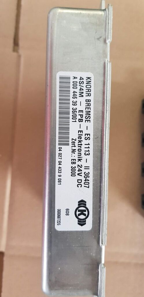 Knorr-Bremse Mercedes-Benz ATEGO - Unidad de control para Camión: foto 3 Knorr-Bremse Mercedes-Benz ATEGO - Unidad de control para Camión: foto 3