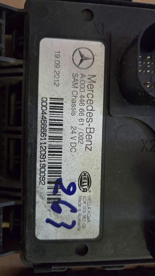 MERCEDES-BENZ CONTROL UNIT SAM ELECTRICAL - Unidad de control: foto 5 MERCEDES-BENZ CONTROL UNIT SAM ELECTRICAL - Unidad de control: foto 5