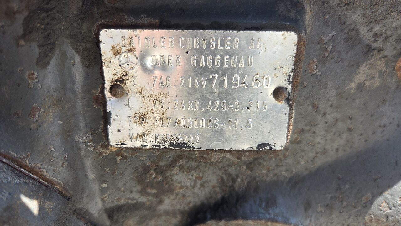REAR AXEL MERCEDES ACTROS MP1 ACTROS MP1 - Eje posterior para Camión: foto 2 REAR AXEL MERCEDES ACTROS MP1 ACTROS MP1 - Eje posterior para Camión: foto 2