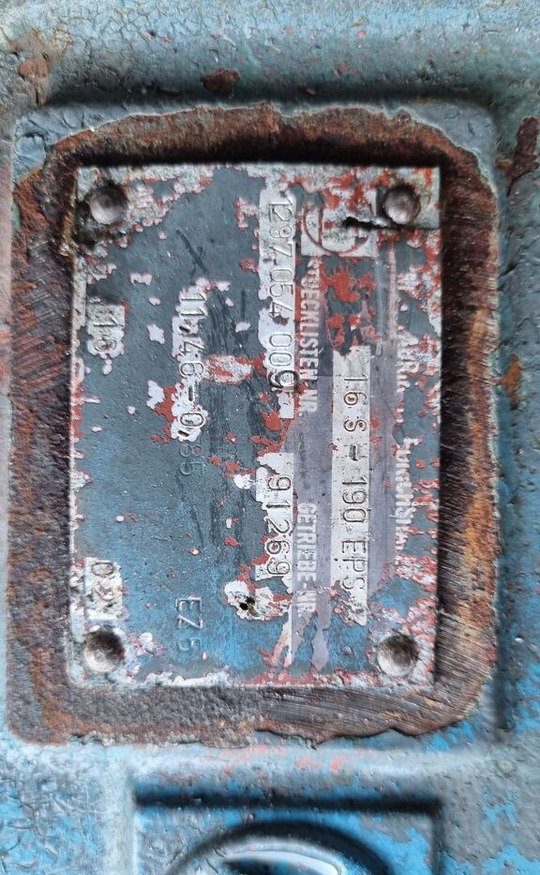 ZF 16 S-190 EPS Mercedes-Benz MB - Caja de cambios para Camión: foto 3 ZF 16 S-190 EPS Mercedes-Benz MB - Caja de cambios para Camión: foto 3