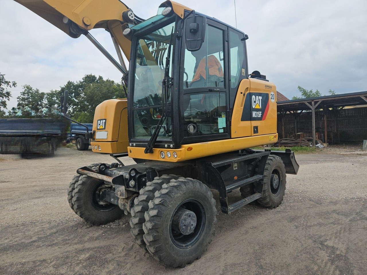 CAT M315F, orig. 2.828h - Excavadora de ruedas: foto 4 CAT M315F, orig. 2.828h - Excavadora de ruedas: foto 4