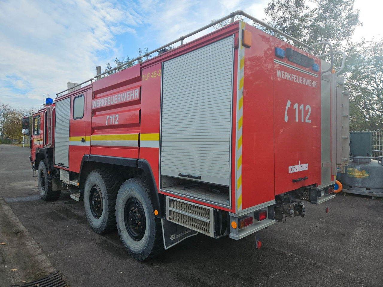 MAN KAT 6x6 Tanklöschfahrzeug - Cisterna camión: foto 4 MAN KAT 6x6 Tanklöschfahrzeug - Cisterna camión: foto 4