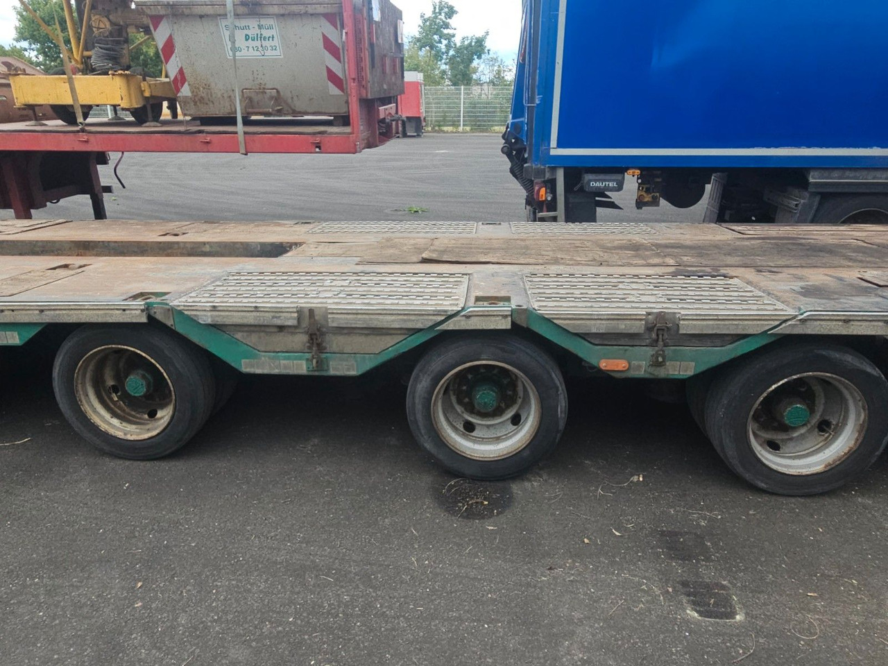 Meusburger MPG-4 Tieflader mit Radmulden 39.5t - Góndola rebajadas semirremolque: foto 5 Meusburger MPG-4 Tieflader mit Radmulden 39.5t - Góndola rebajadas semirremolque: foto 5