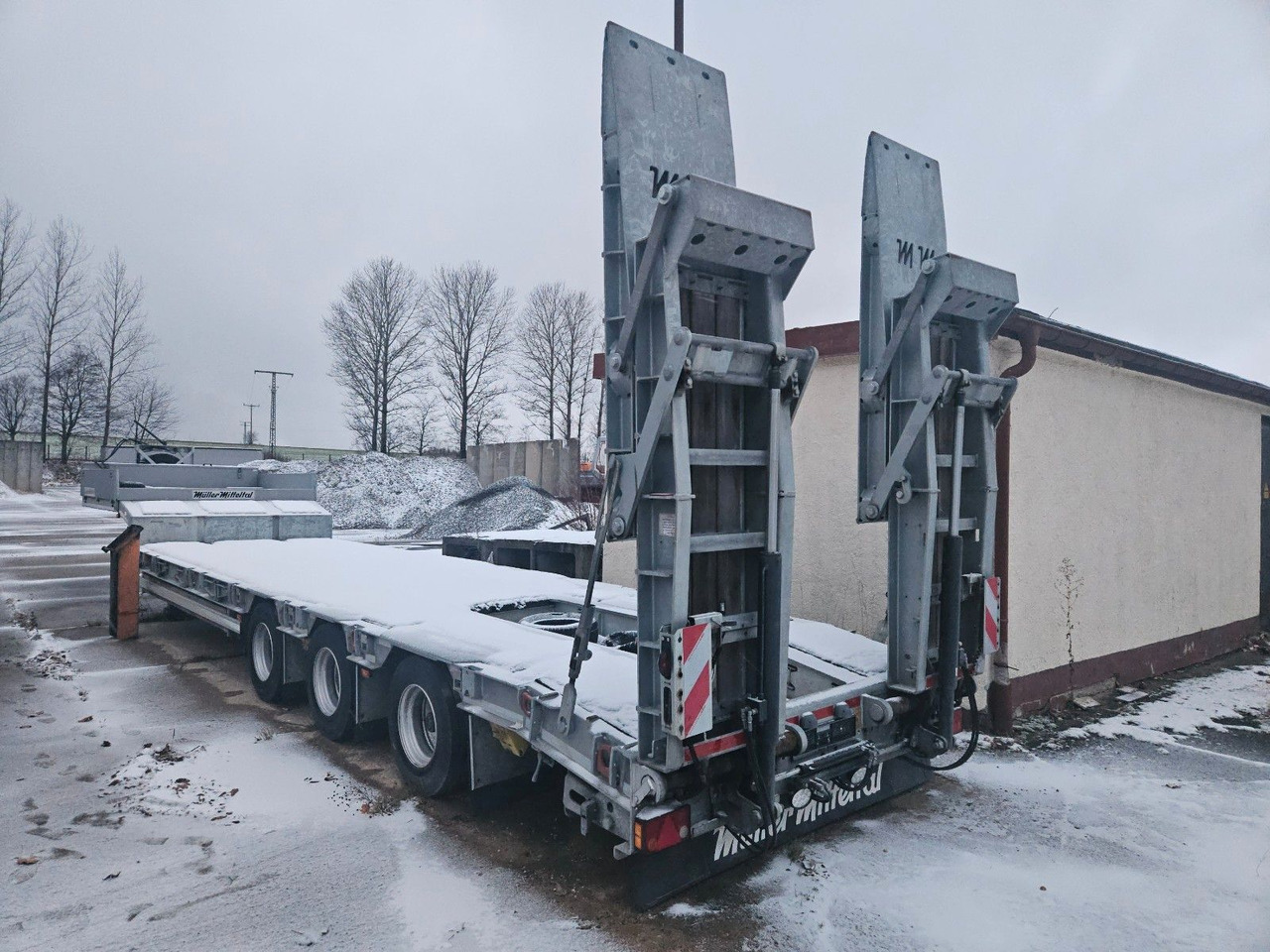 Müller-Mitteltal TS 3 Tieflader nur ca. 6.000km gefahren 42t - Góndola rebajadas semirremolque: foto 2 Müller-Mitteltal TS 3 Tieflader nur ca. 6.000km gefahren 42t - Góndola rebajadas semirremolque: foto 2