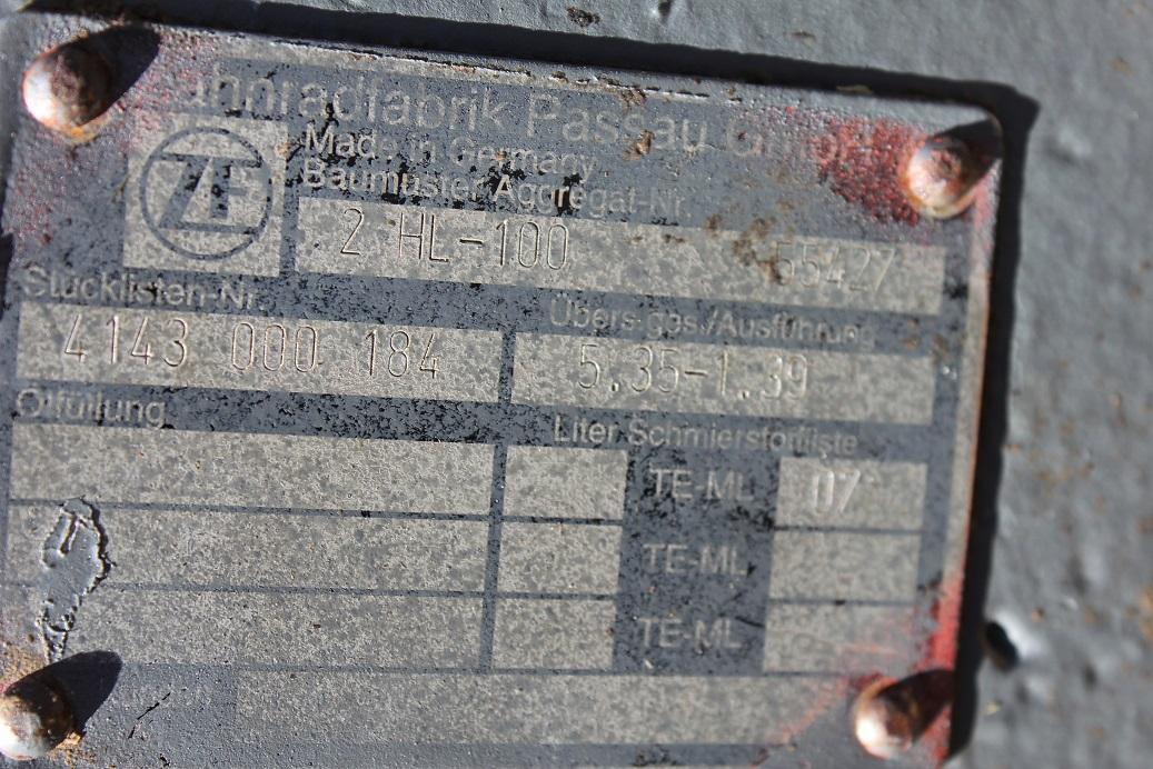 Atlas 2005 ZF 2HL100 - Transmisión para Maquinaria de construcción: foto 4 Atlas 2005 ZF 2HL100 - Transmisión para Maquinaria de construcción: foto 4