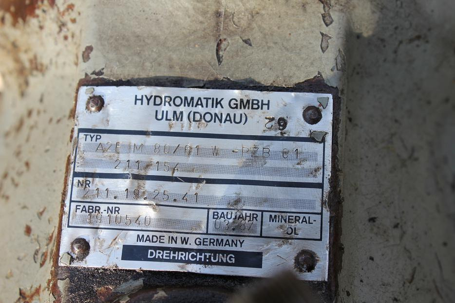 Hydromatik A 2 FM - Motor hidráulico para Maquinaria de construcción: foto 2 Hydromatik A 2 FM - Motor hidráulico para Maquinaria de construcción: foto 2