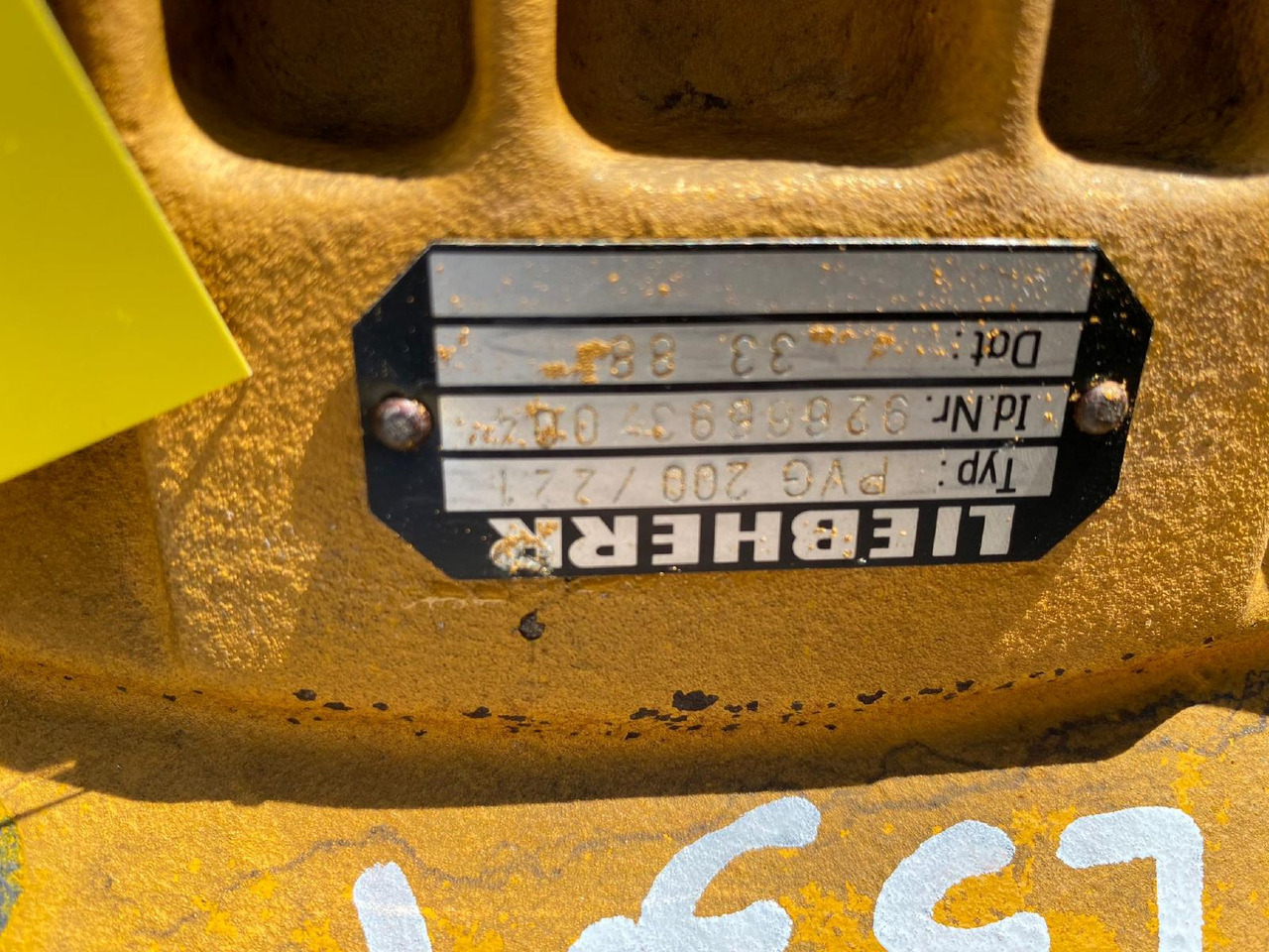 Bomba hidráulica para Maquinaria de construcción Liebherr PVG 200 /221 aus L531: foto 6